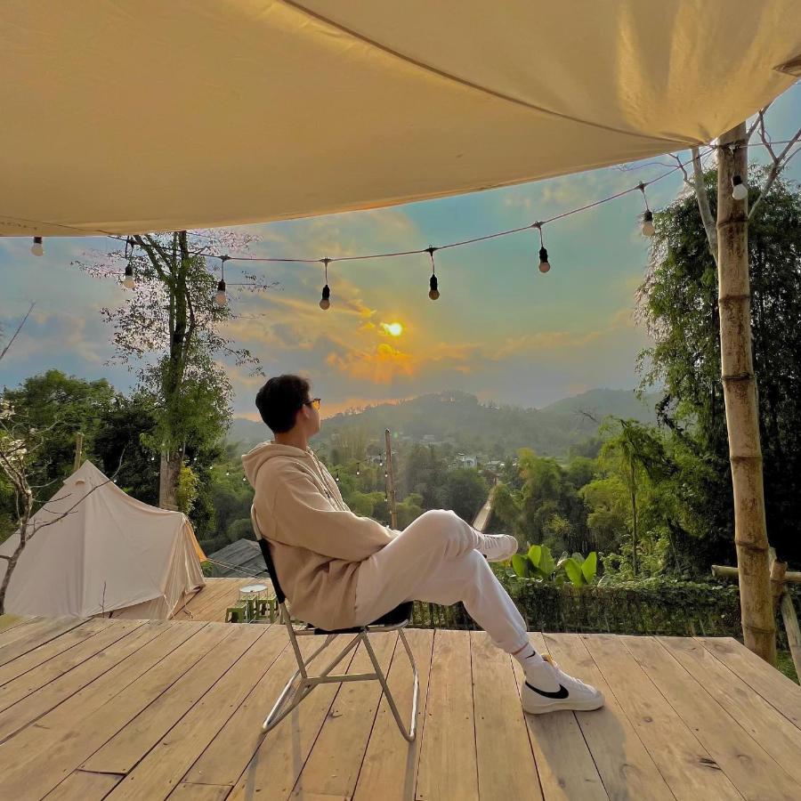 Micasa - Nha Gac Mai Tren Dinh Doi Villa Cao Bang Eksteriør bilde