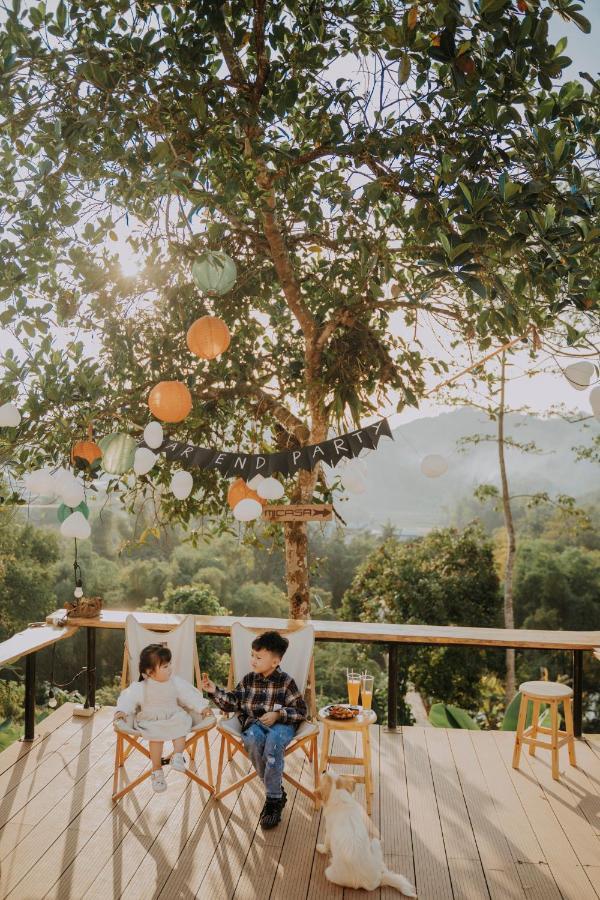 Micasa - Nha Gac Mai Tren Dinh Doi Villa Cao Bang Eksteriør bilde