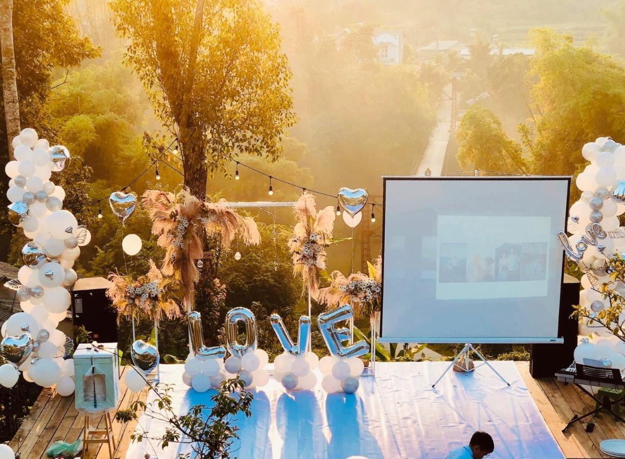 Micasa - Nha Gac Mai Tren Dinh Doi Villa Cao Bang Eksteriør bilde